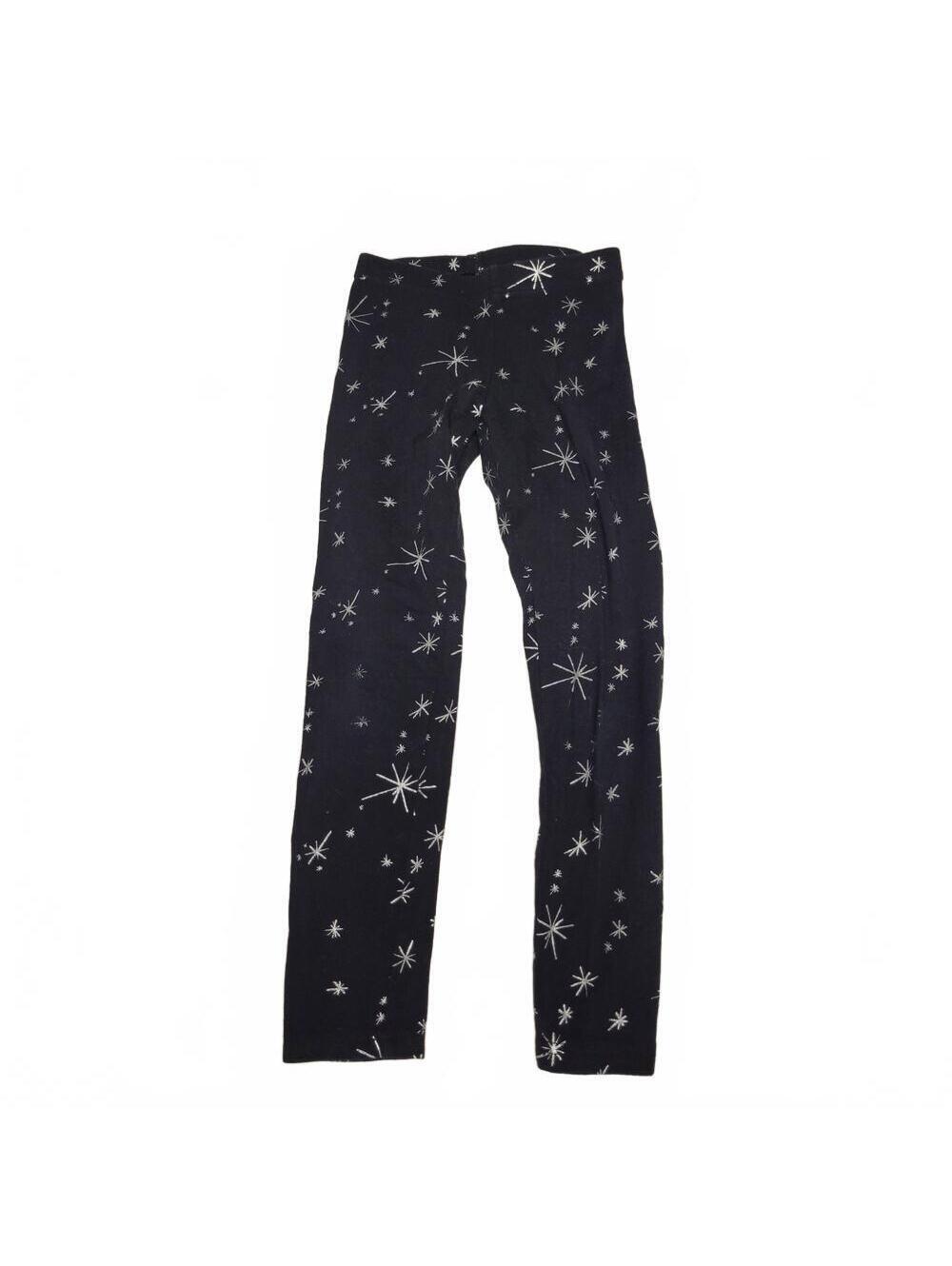 Girls Old Navy Celestial Glitter Built in Tough Full Length Leggings Size S 6/7